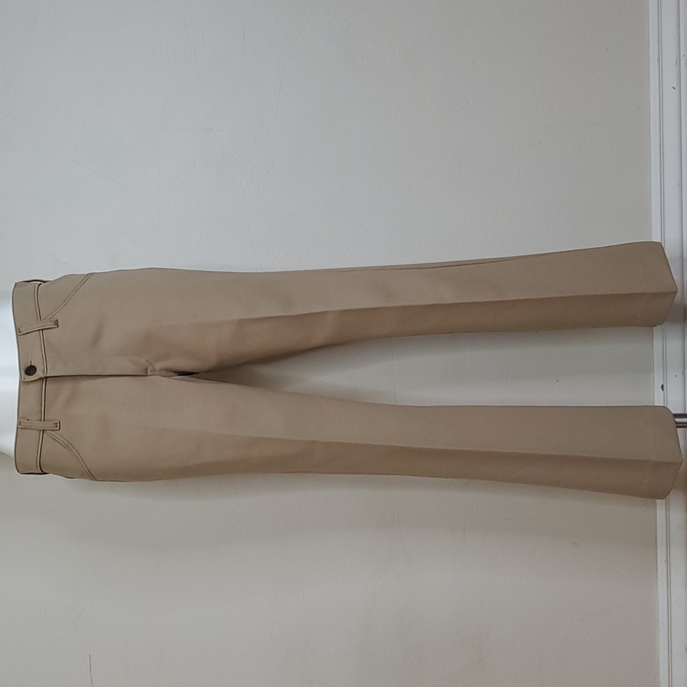 Vintage Farah Tan Hopsack Bootcut Men's Trousers